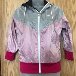 Nike Color Block Jacket 3/4 Sleeve